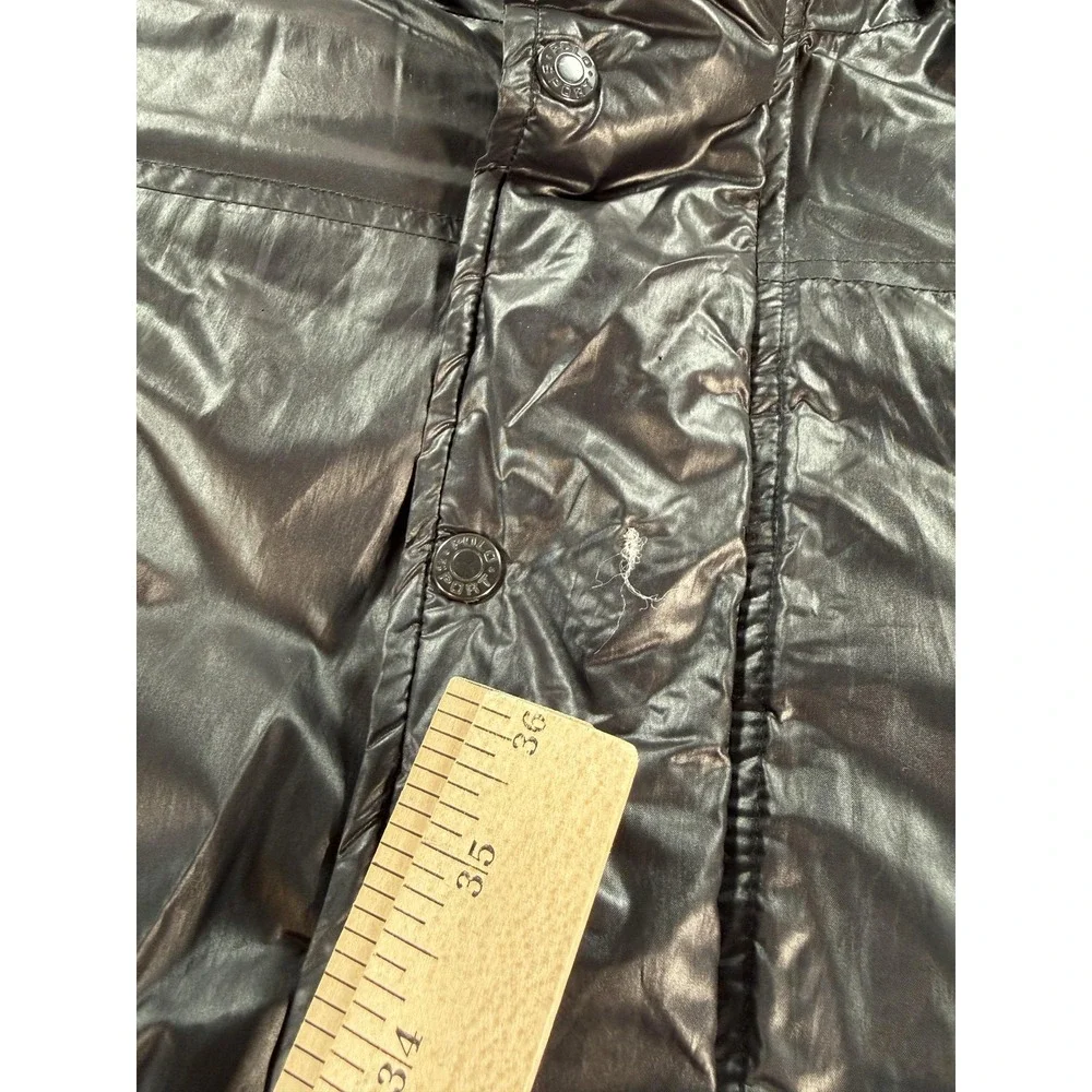 Vintage Polo Sport Ralph Lauren‎ Jacket Mens Small Black Down Puffer Parka 90s